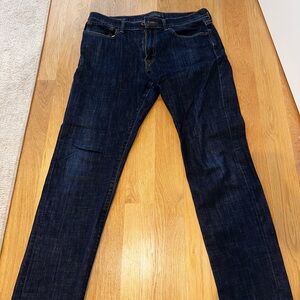 Lucky Brand Men's Deep Indigo Straight Jeans